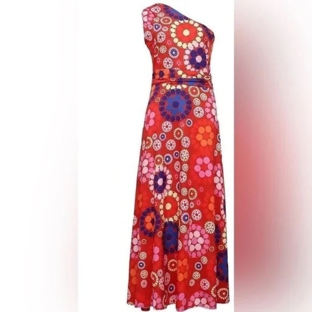 Arfym | Made To Play Printed One-Shoulder Maxi Dress Various Sizes Available - Picture 3 of 4